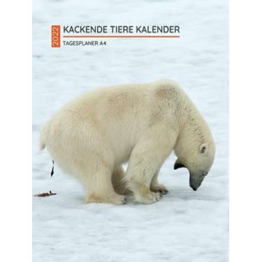 Imagem de Kackende Tiere Kalender 2022: groß - Tagesplaner a4 1 tag 1 seite - tageskalender 2022 Lustige | Tierliebhaber Geschenk | Für Frauen Männer Kinder ... | Lustige Geschenkideen | Weihnachtsgeschenke