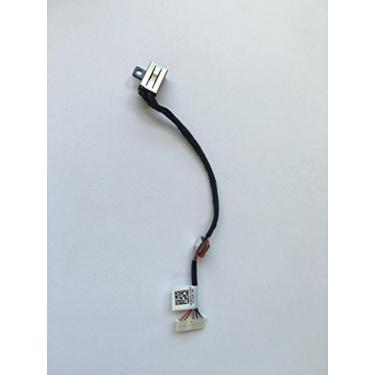 Imagem de Tomada DC-in para Dell Inspiron 15-5000 5551 5555 5557 5558 5559 Vostro 3558 KD4T9 DC30100UD00, tomada conectora com cabo