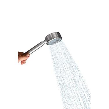 Imagem de Cabeça de chuveiro filtrada: Mão: Todos os metais: Reduz o cloro, sólidos dissolvidos, flúor, cloramina, metal pesado: alta pressão: ajuda a secar o cabelo e coceira na pele: Chuveiro: da Barclays Buys