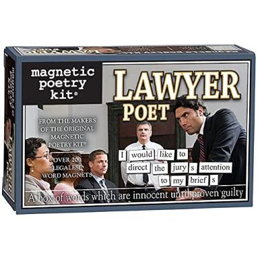 Imagem de Magnetic Poetry - Lawyer Poet Kit - Words for Refrigerator - Write Poems and Letters on The Fridge - Made in The USA