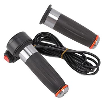 Imagem de Pegas de acelerador elétrico, punho do acelerador de alta eficiência, 5 fios centrais, identificação automática para bicicleta elétrica para scooter elétrica