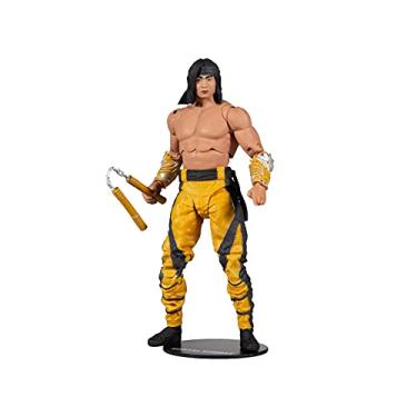Imagem de McFarlane 11049-4 - Mortal Kombat 7 bonecos Wave 7 - Liu Kang Fighting Abbot), Multi kleuren