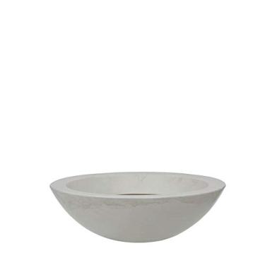Imagem de Vasart Verona Vaso Bowl para Flores, Antique Branco, 54x17cm