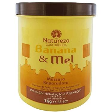 Imagem de Máscara Reconstrutora Capilar De Banana E Mel Natureza 1kg