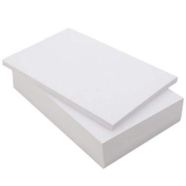 Imagem de Papel Foto Adesivo Matte Fosco 108g A4 Branco Resistente à Água / 100 folhas