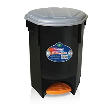 Imagem de Lixeira De Chão Com Pedal e Tampa Multiuso 30 Litros 25378PM Arqplast