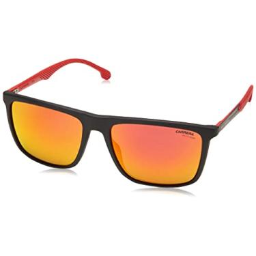 Imagem de Carrera 8032/S 0003 W3 Unisex Matte Black and Red Frame Sunglasses