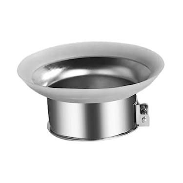 Imagem de ＫＬＫＣＭＳ Cobertura de vaso sanitário agachada Acessórios de banheiro de aço inoxidável universal Útil Desodorante de banheiro Plugue de bloqueio de, ampla