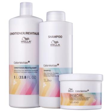 Imagem de Kit Wella Professionals Color Motion+ Salon Trio (3 Produtos)