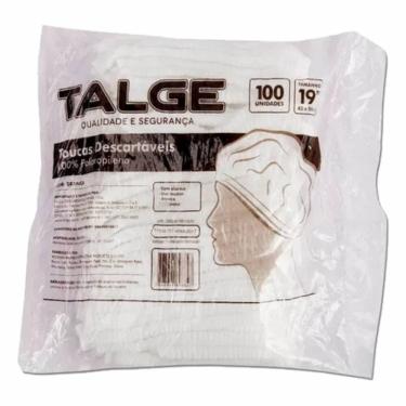 Imagem de Touca Talge Descartável Tnt Elástico 100 Unid.