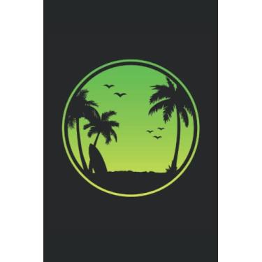 Imagem de Diario de vacaciones: Verano| Sol| Playa| Mar| Palmera| Cuaderno de vacaciones 6x9 (A5) 120 páginas punteadas