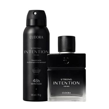 Imagem de Eudora Kit Strong Intention: Desodorante Colônia 100ml + Desodorante A