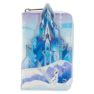 Imagem de Loungefly Carteira Frozen, Castelo de Princesas Frozen da Disney, tamanho nico, Congelados, One Size, Carteira com z per do Castelo das Princesas Frozen da Disney