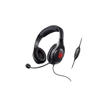 Imagem de Headset Gamer Creative Braze, Drivers 40mm, P2, Preto - 70GH032000000