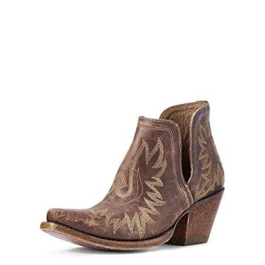 Imagem de ARIAT Bota feminina Dixon Western, Marrom envelhecido naturalmente, 36
