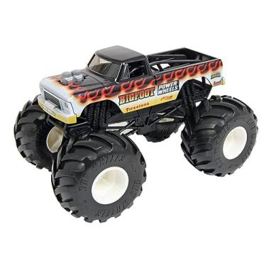 Imagem de DieCast Hotwheels Monster Trucks Bigfoot [Black], 1:24 Scale