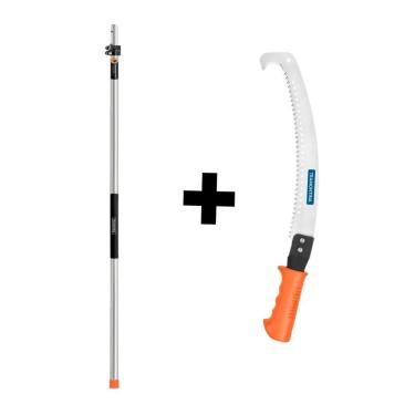 Imagem de Combo Cabo metalico Com Serrote Tramontina