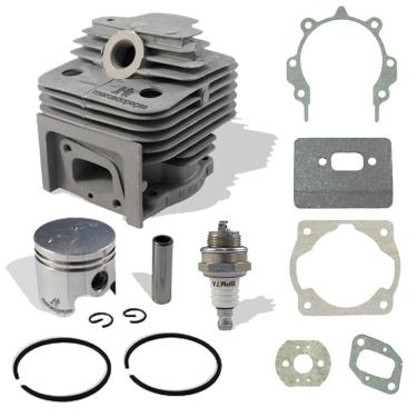 Imagem de Kit Cilindro Roçadeira Compatível Garthen Cg 550 +junta+vela