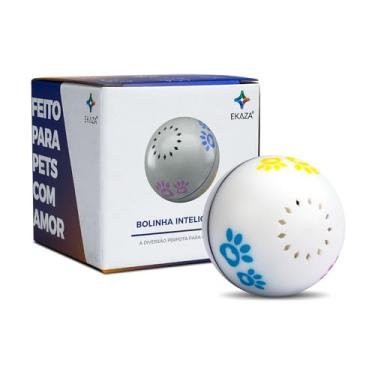 Imagem de EKAZA Bolinha Inteligente, Branco e Cinza, Pequeno
