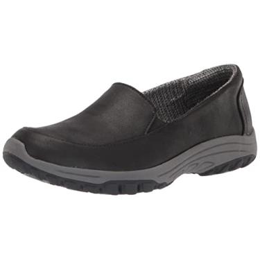 Imagem de Skechers Sapatilha esportiva Cleo com ajuste de arco feminino, Preto, 35