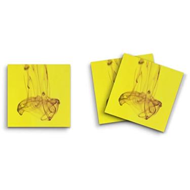 Imagem de Butler in the Home Sticky Notes Pacote com 3 7,6 cm x 7,6 cm, 50 folhas por bloco, pingando tinta em movimento, blocos de notas engraçados e engraçados, papel planejador de diário de papelaria