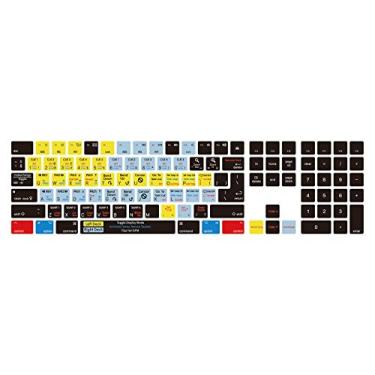Imagem de HRH Capa para teclado Serato Scratch Live Shortcut Hotkey Silicone Keyboard Skin para Magic Keyboard com teclado numérico A1843 MQ052LL/A lançado em 2017/2018 (layout dos EUA/UE)
