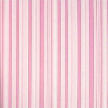 Imagem de Papel de Parede Safari Friends Listrado Rosa SF6218