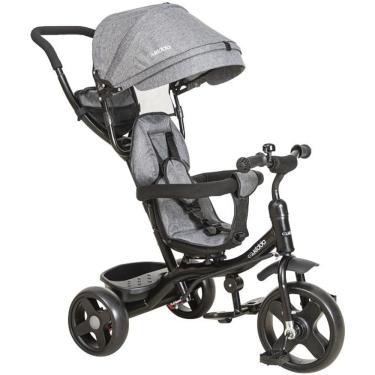 Imagem de Triciclo Infantil Giratório Kiddo 360° Passeio Bebê e Pedal