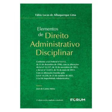 Imagem de Elementos De Direito Administrativo Disciplinar