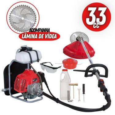Imagem de Roçadeira Costal Nakashi C330-mbo 32.6cc Alto Rendimento