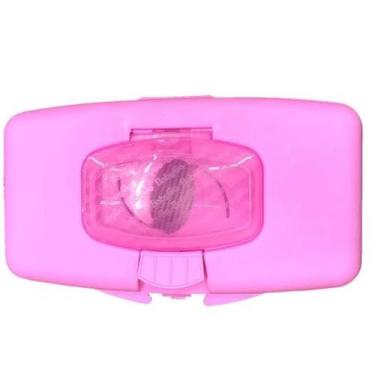 Imagem de Porta Lenços Umedecido BabyGo - Rosa - DERMIWIL