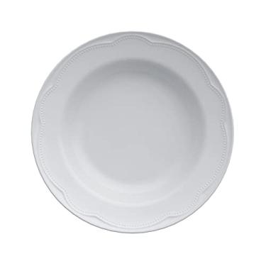 Imagem de Germer, Prato fundo em porcelana, modelo Cottage, Ø 23,5 cm,Branco