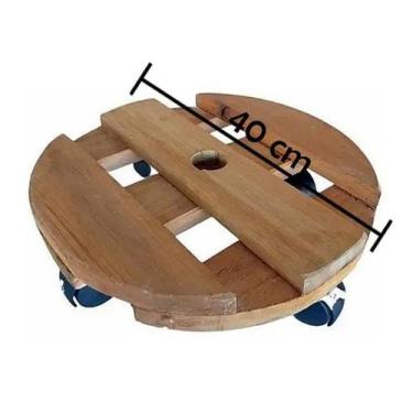 Imagem de Suporte Vasos Botijão De Gás Carrinho Resistente 40 Cm - Eco.Start, Ma