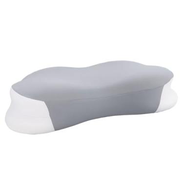 Imagem de Travesseiro Cervical, Travesseiro de Apoio de Pescoço de Espuma de Memória Travesseiro Ortopédico de Contorno Ergonômico para Cabeça Ombro para Trás