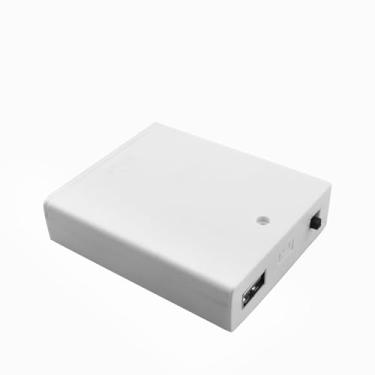 Imagem de DGZZI Caixa de bateria AA com suporte de bateria USB 4 embutido com cabo de interruptor, design livre, luzes deslumbrantes, caixa de bateria para brinquedos, carros RC com luzes, decoração de