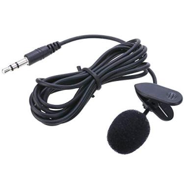 Imagem de Microfone viva-voz de 3,5 mm, microfone condensador de gravação profissional compatível com PC, laptop, canto, gravação de voz, YouTube, Skype, jogos (microfone de PC de 3,5 mm Plug and Play)