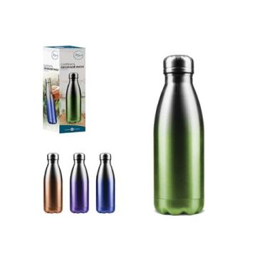 Imagem de Garrafa Inox 500 Ml Degrade Color - Art House, MARROM