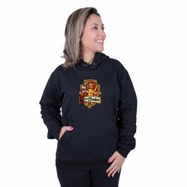 Imagem de Moletom Harry Potter Blusa De Frio Flanelada Inverno - Vinis Store, Pr