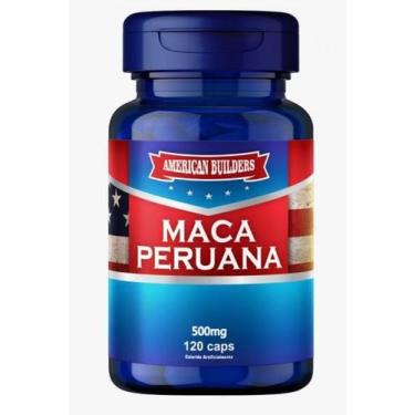Imagem de Maca 500mg American Builders - 120 caps