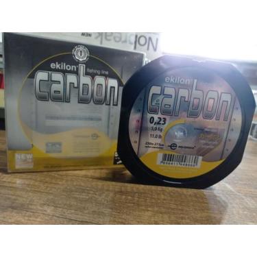 Imagem de Linha para pesca monofilamento Ekilon Carbon Master XT 0,23mm 250 metr