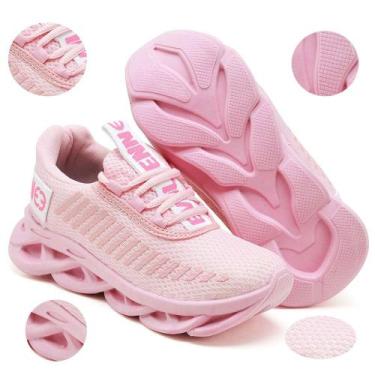 Imagem de Tênis Infantil Menina Evoltenn Sola Trança, Menina, Rosa, 31