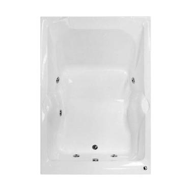 Imagem de Banheira Dupla Franca com hidro em acrílico - Brasil Banheiras, 1,68X1