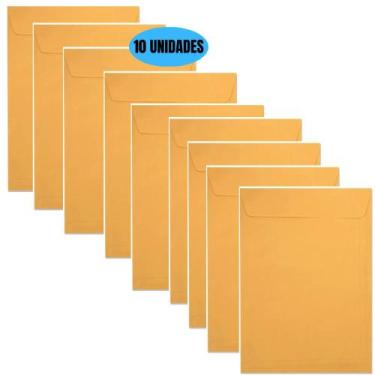 Imagem de Kit Envelopes Para Armazenar Documentos 24x34cm - Foroni, KIT 10