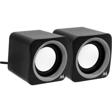 Imagem de Speaker Mtek SP-U04 USB/3.5MM Estereo - Preto
