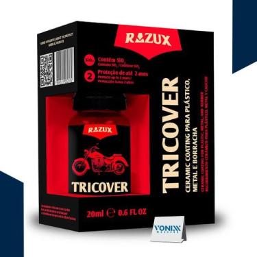 Imagem de Tricover 20ml vonixx / razux - vitrificador p/ plastico, metal e borra