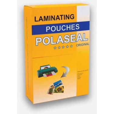 Imagem de Plástico para Plastificação Polaseal Ofício 222X336MM (0,07) - Conjunt