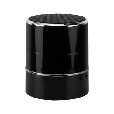 Imagem de Speaker Quanta QTSPC100 - Bluetooth/Wi-Fi - com Camera Espia - Preto