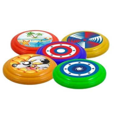 Imagem de Brinquedo Praia Disco Frisbee para Pet Diversão Brincadeiras - Sem Mar