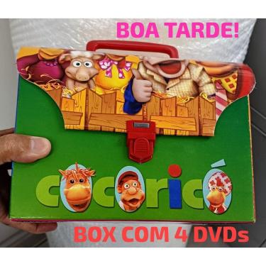Imagem de Dvd Cocoricó - Coleção especial box com 4 Dvds Caixinha Lacr