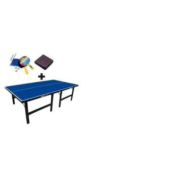 Imagem de MESA DE PING PONG OFICIAL MDP 18mm 1002 KLOPF + KIT completo Klopf 503